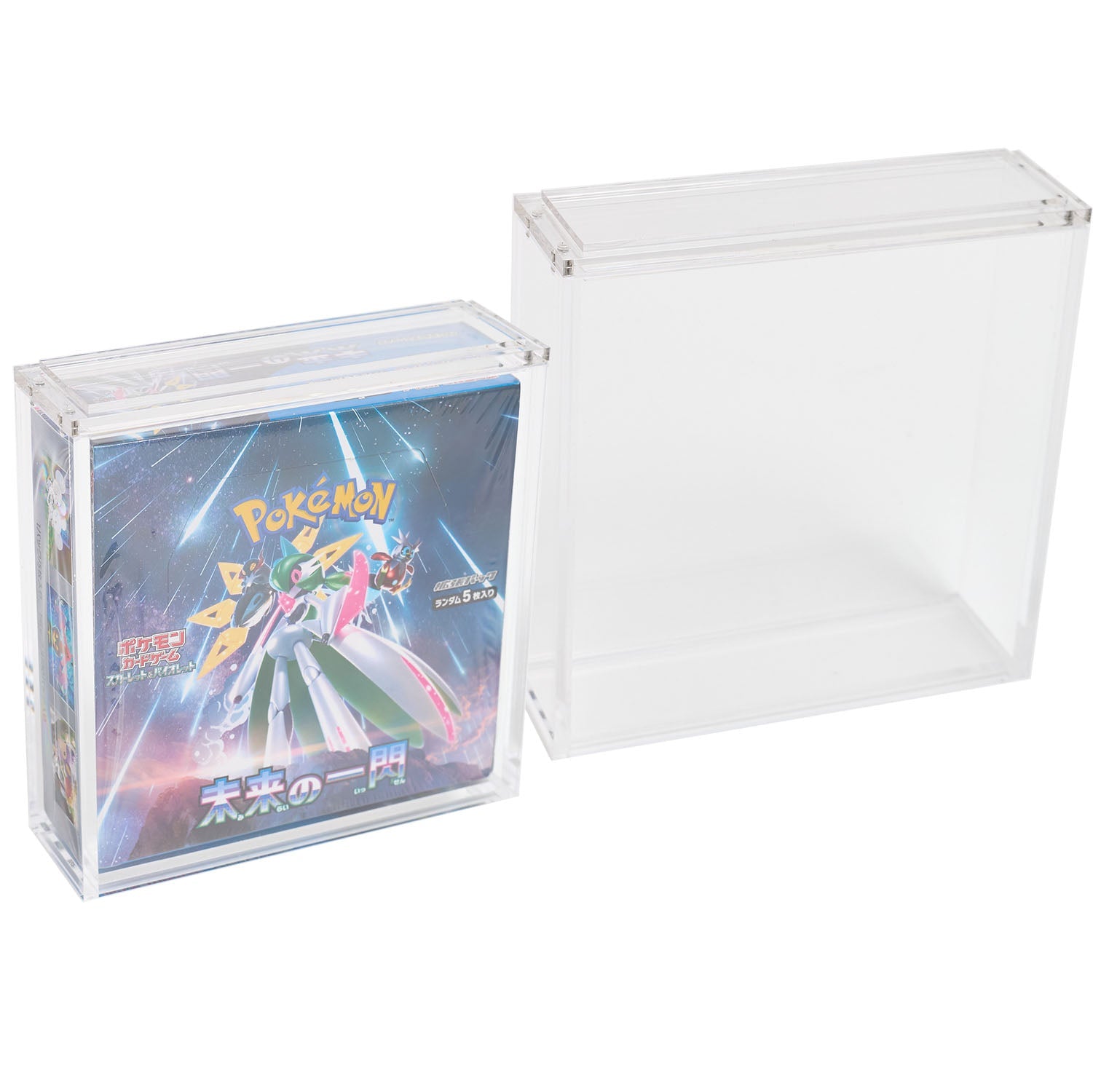 Arcylic Case for Pokemon Japanese Booster Expansion Box (Large) Arcylic Case for Pokemon Japanese Booster Expansion Box (Large)