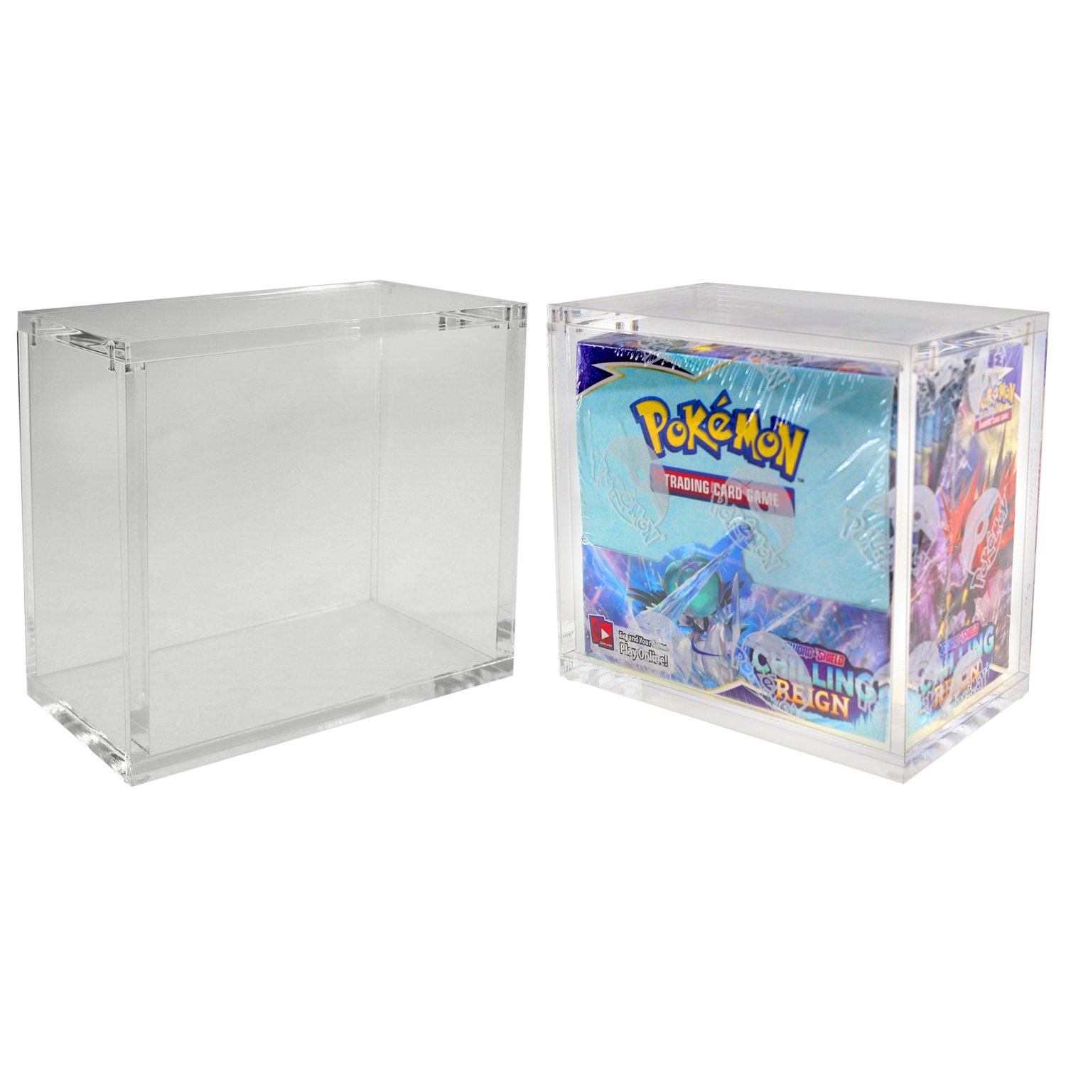 Acrylic Case for Pokemon Booster Box (8mm thick) Acrylic Case for Pokemon Booster Box (8mm thick)