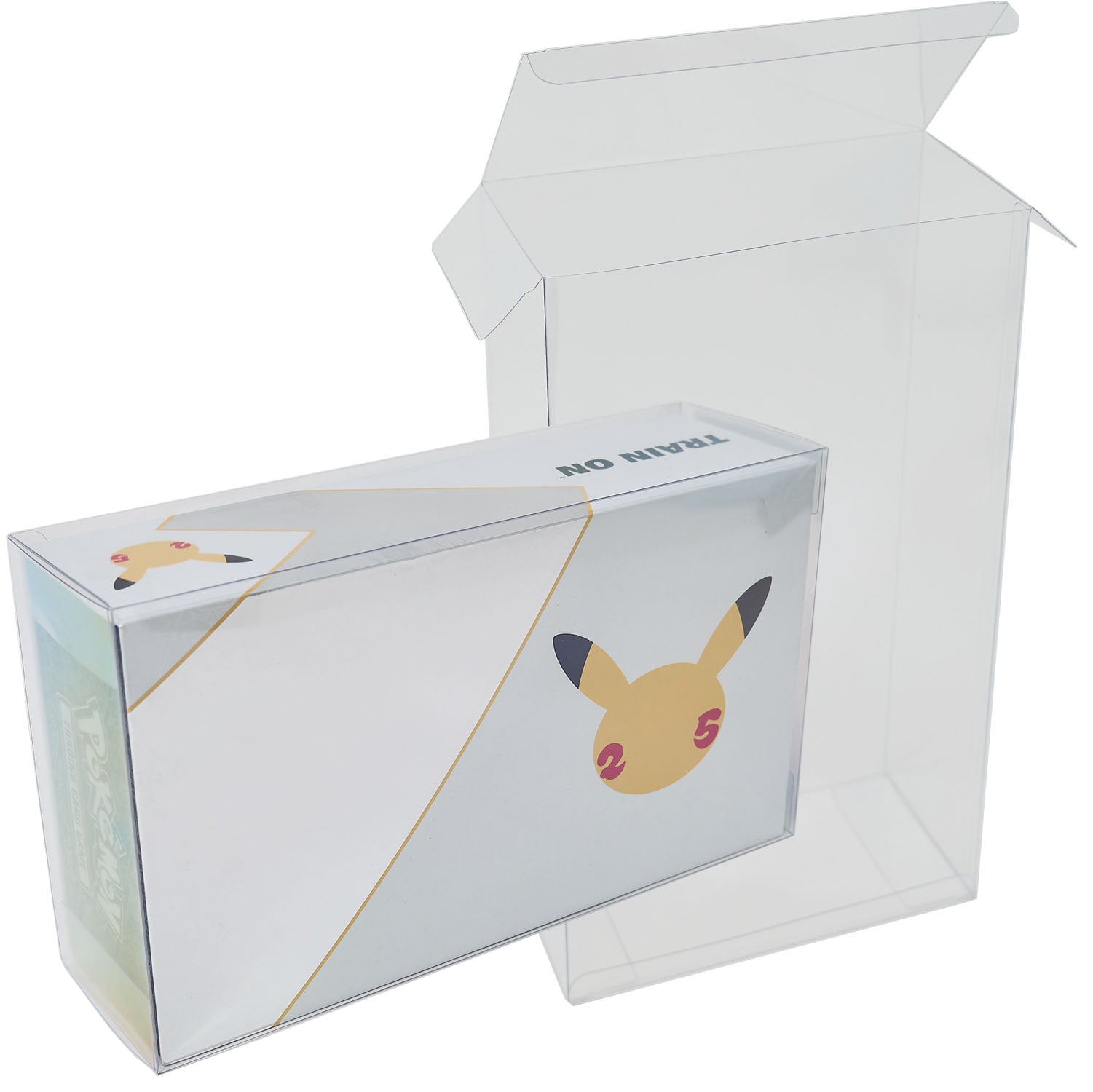 Pokemon Ultra Premium 25th Anniversary Celebrations Collection UPC Box Protectors - UV & Scratch-Resistant Pokemon Ultra Premium 25th Anniversary Celebrations Collection UPC Box Protectors - UV & Scratch-Resistant