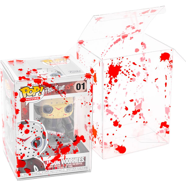 Funko Pop 4" Box Protectors With Blood Splatter