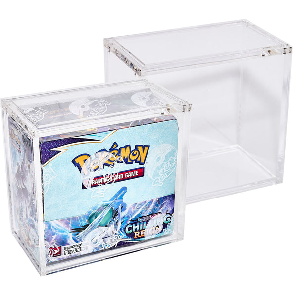 Acrylic Case for Pokemon Booster Box (6mm thick)