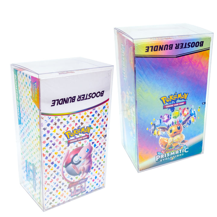 pokemon booster bundle box dimensions Pokemon Booster Bundle and Build & Battle Display Box Protectors