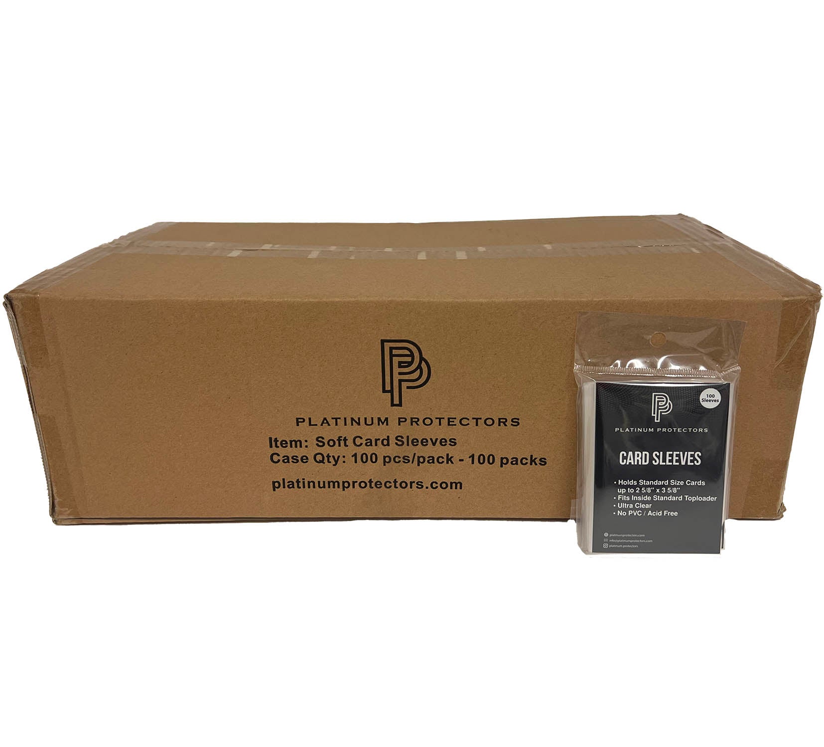 wholesale card sleeves Soft Penny Sleeves (Standard) – Platinum Protectors Wholesale