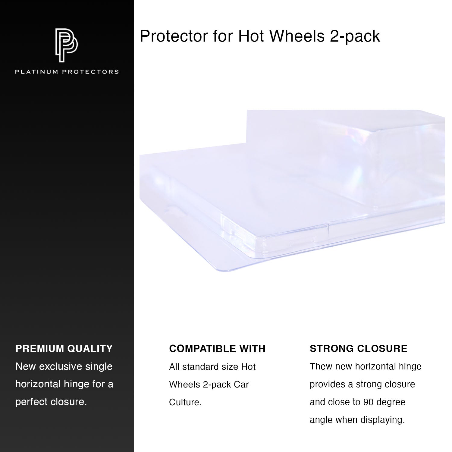 Hot Wheels 2 Pack Car Culture Protectors – Platinum Protectors
