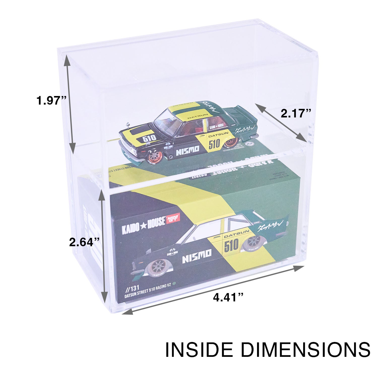 Arcylic Case for Kaido House Mini GT Cars – Platinum Protectors