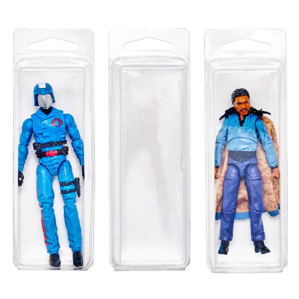 Vintage & New Star Wars or GI Joe Action Figures Loose Clamshell Protectors