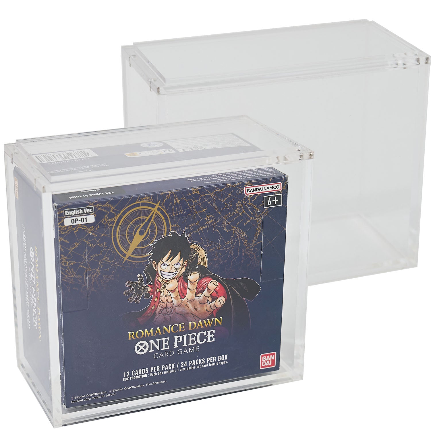 Acrylic Case for One Piece Booster Box OP-01-02 (Original