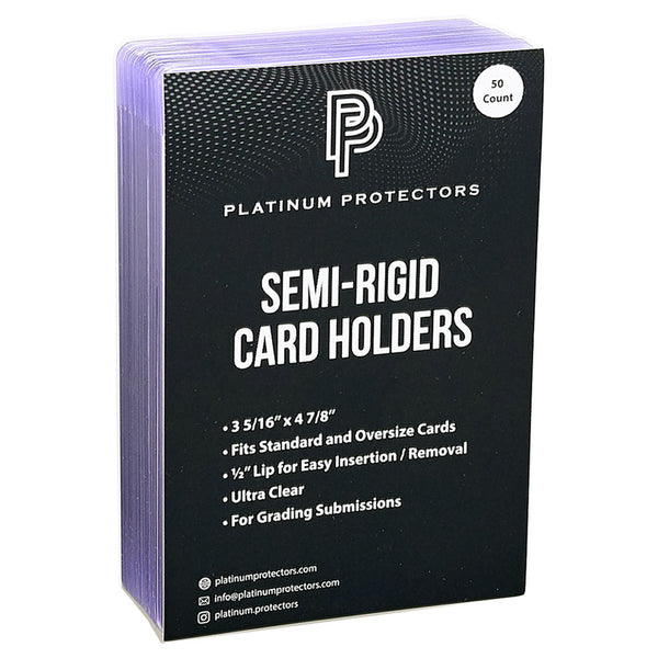 Semi-Rigid Card Holders (50pk)