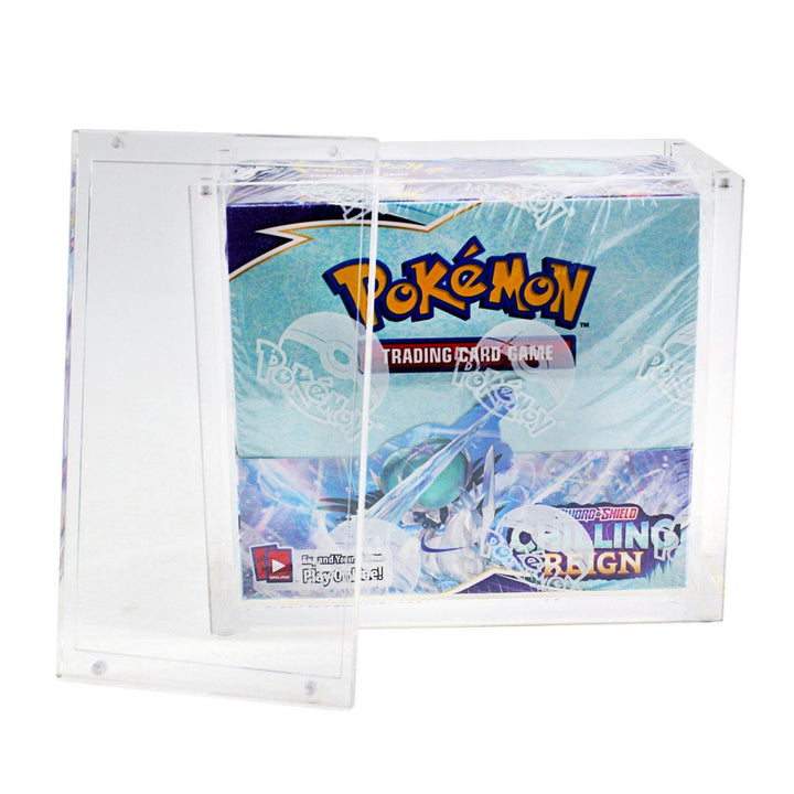 Acrylic Case for Pokemon Booster Box (8mm thick) Platinum Protectors Wholesale Acrylic Case for Pokemon Booster Box (8mm thick) Platinum Protectors Wholesale
