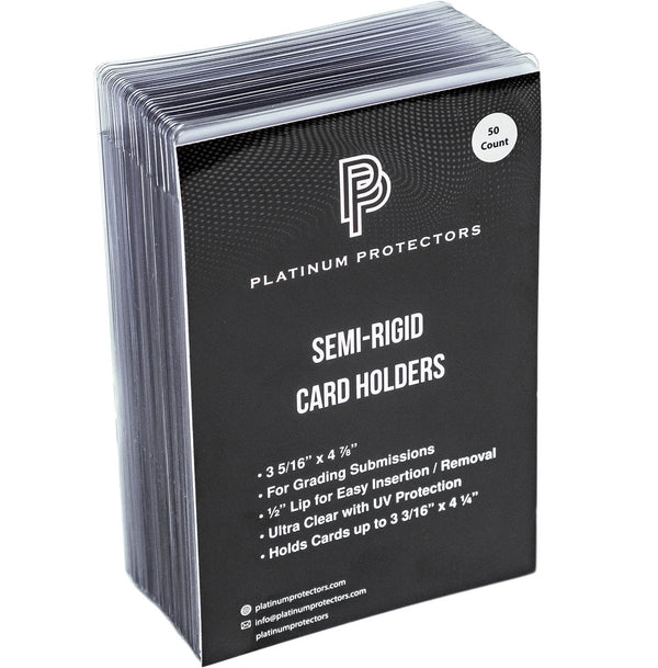 Semi-Rigid Card Holders (50pk)