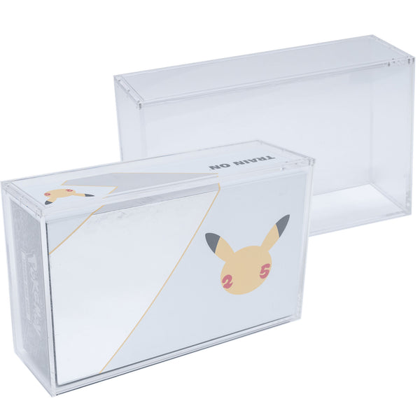 Acrylic Case for Pokemon Ultra Premium 25th Anniversary Celebrations Collection UPC Box
